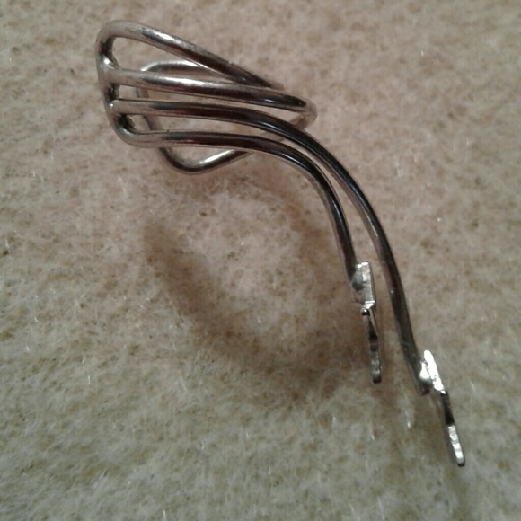 Adjustable sterling silver stars ear cuff - Picture 2 of 4